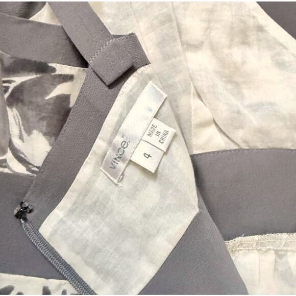 Vince Gray Dress | Size 4 - Picture 5 of 5